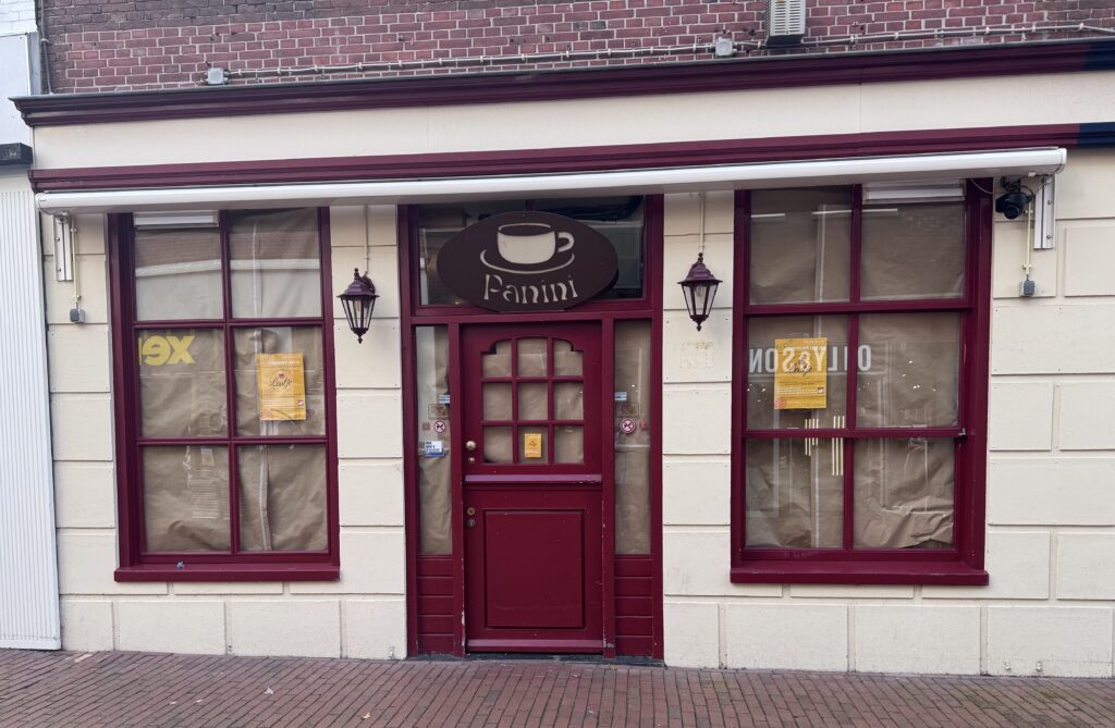 Nog gesloten deuren bij verbouwing Lunchcafé Leutje